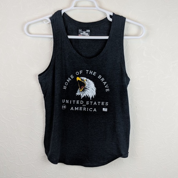 Under Armour Tops - UNDER ARMOUR Home of the Brave Tank Top